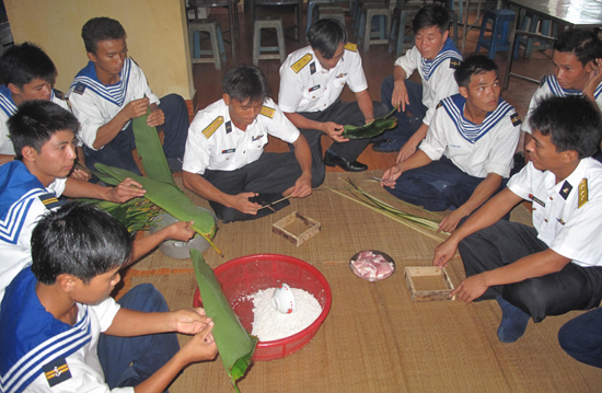 ตรุษเต๊ตมาเร็วบนตำบลเกาะซิงต่น